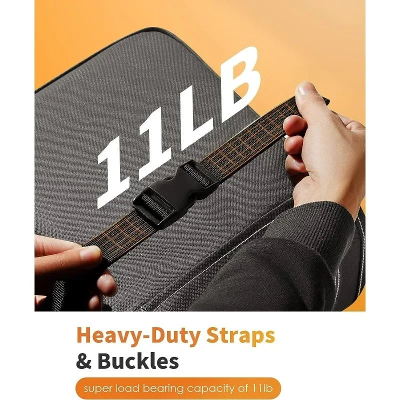 Storage Pockets Organizer Car Trash Can with Lid Auto Rear Seat Garbage Can Large Capacity Vehicle Storage Tool Trash Bin