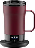 Self-Heating Coffee Mug, 14Oz Heated Coffee Mug - Rechargeable Temperature Control Coffee Mug Keep Coffee Hot, Smart Mug Great Gift for Coffee Lovers & Slow Sippers