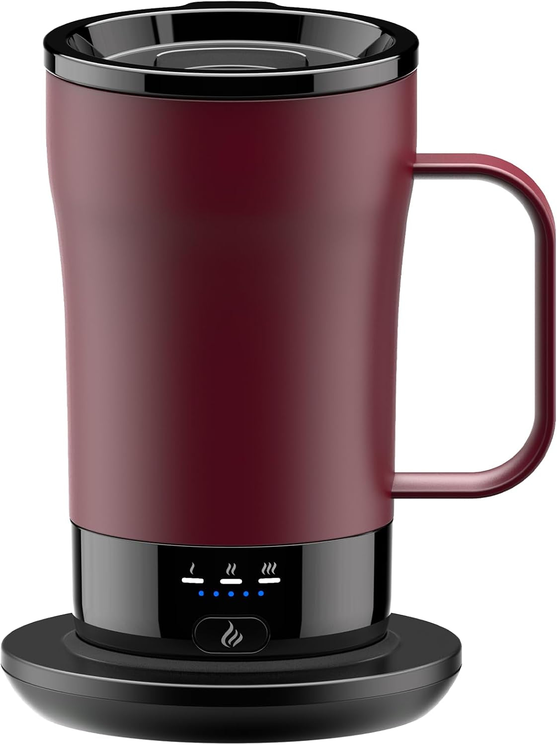 Self-Heating Coffee Mug, 14Oz Heated Coffee Mug - Rechargeable Temperature Control Coffee Mug Keep Coffee Hot, Smart Mug Great Gift for Coffee Lovers & Slow Sippers