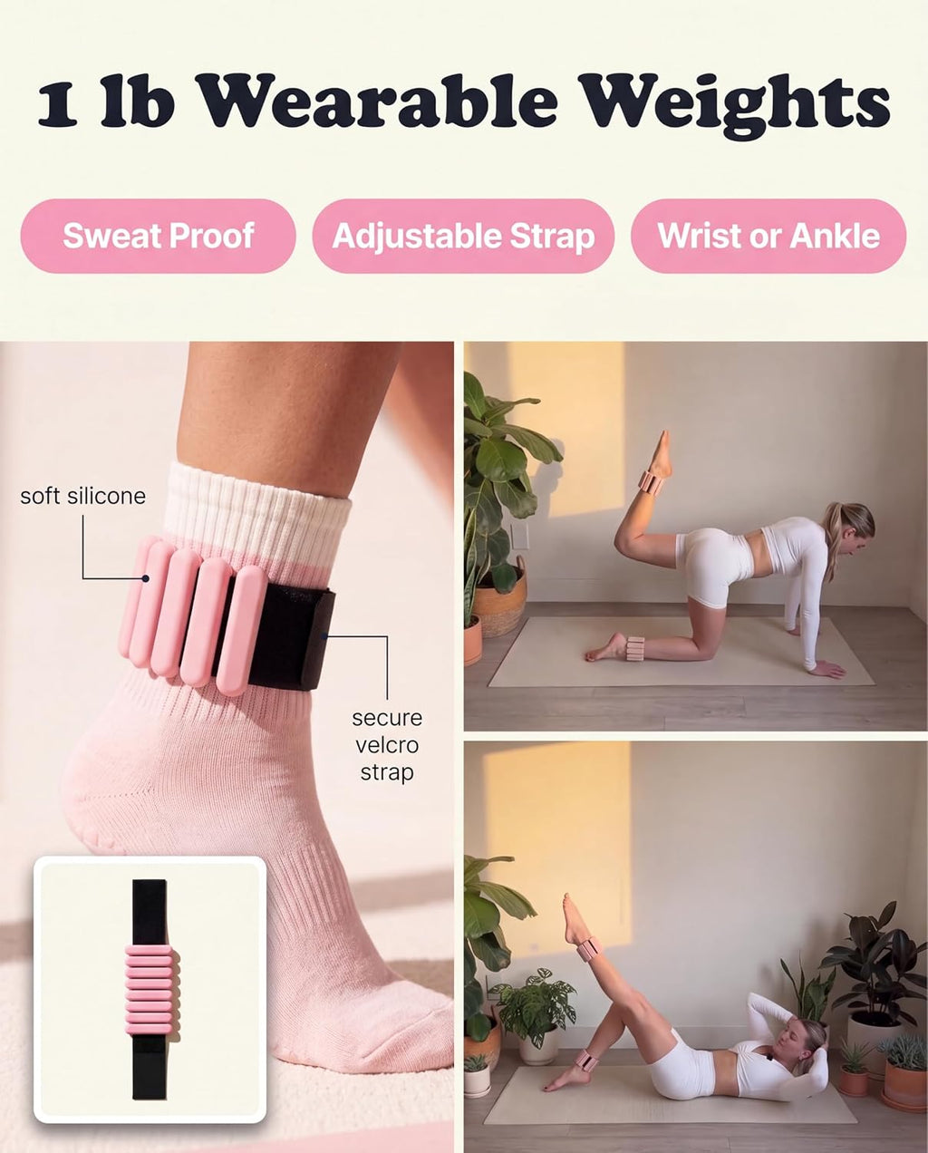 Pilates Kit for Women with Weights, 16 Piece at Home Pilates Workout Equipment Set, Ring and Ball, Bangles, Resistance Bands, Grip Socks, Essentials & Accessories for Beginners
