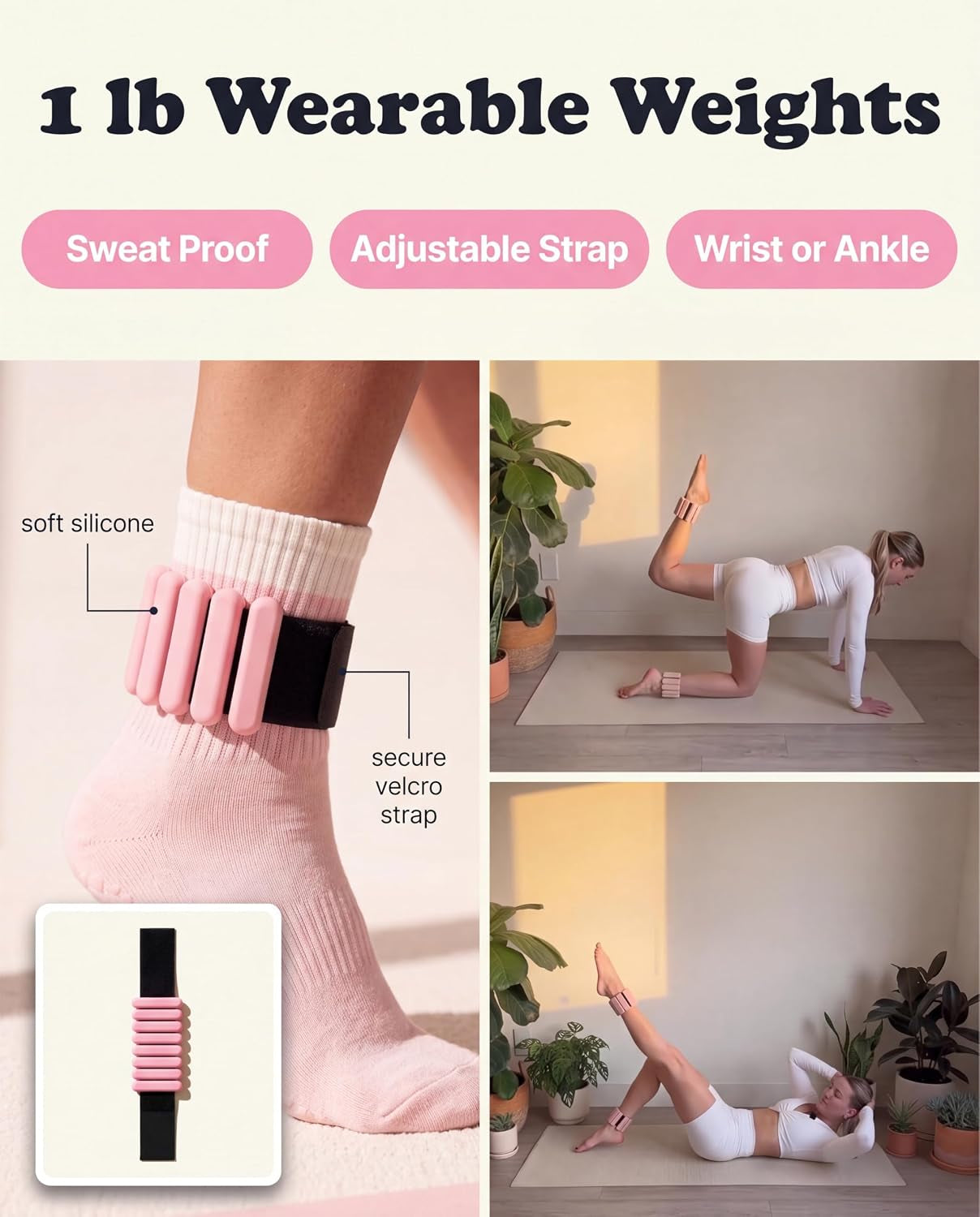 Pilates Kit for Women with Weights, 16 Piece at Home Pilates Workout Equipment Set, Ring and Ball, Bangles, Resistance Bands, Grip Socks, Essentials & Accessories for Beginners