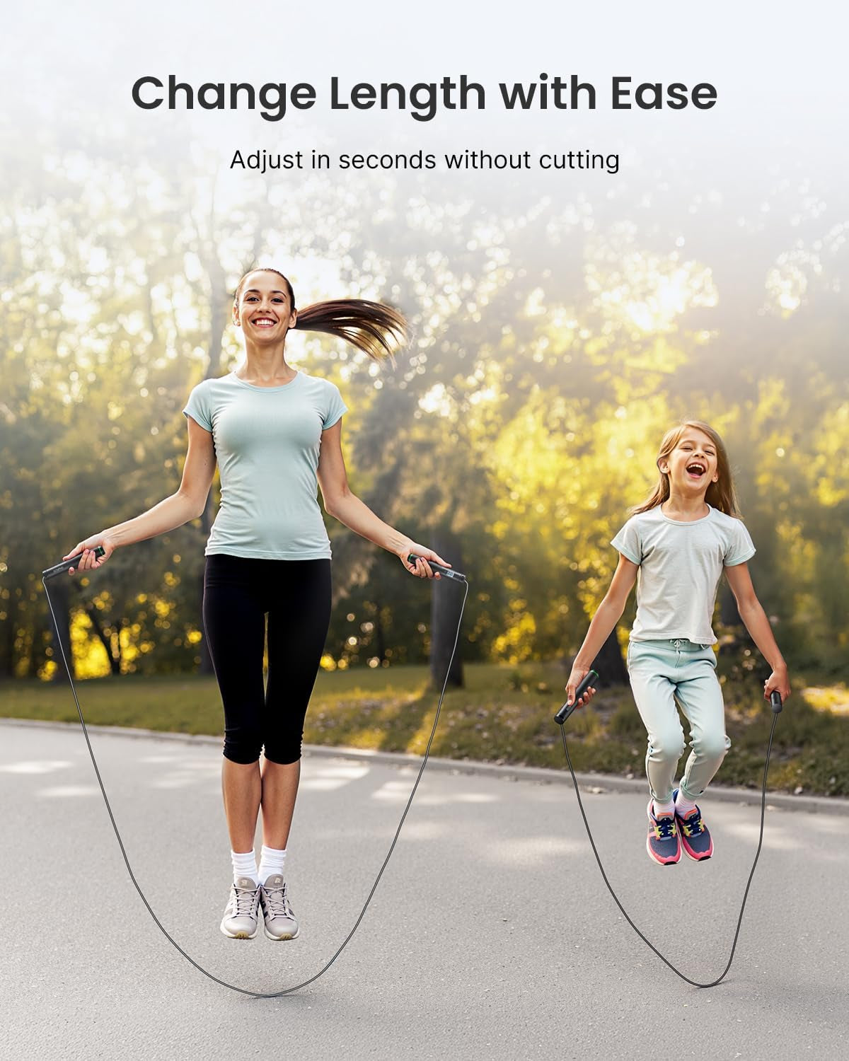RENPHO Cordless Jump Rope, Weighted Jump Rope with Counter, Jump Ropes for Fitness, Smart Skipping Rope for Crossfit