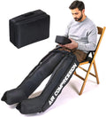 Air Compression Therapy System, Rechargeable Leg Massager, Dynamic Leg Compression Recovery Boots for Fast Recovery and Improved Circulation for Athletes (6 Chamber- L)