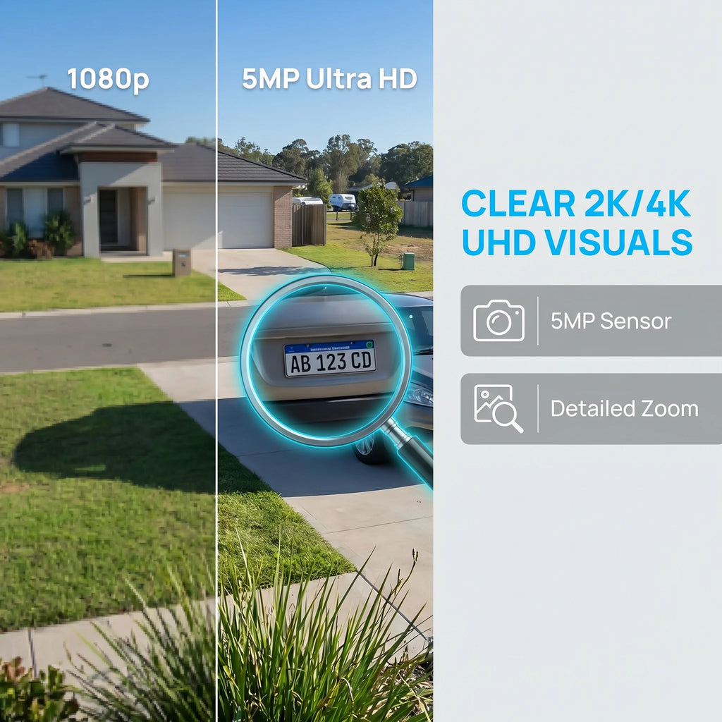 CAMARA INTERPERIE WIFI 4K