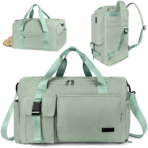 Bolsa deportiva de viaje 4 en 1 Flex Travel Pro con compartimentos para zapatos y ropa húmeda
