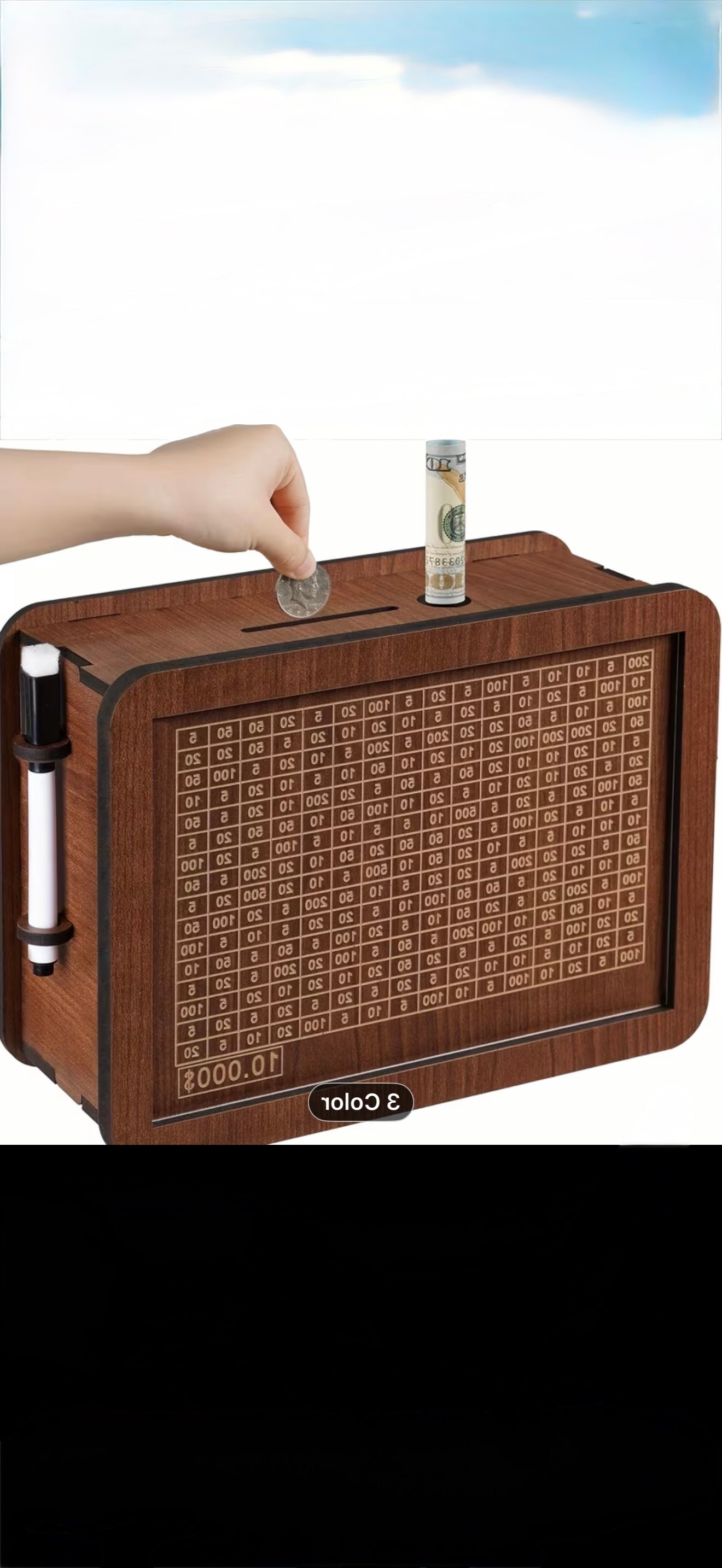 alcancía- reto de los 10.000k