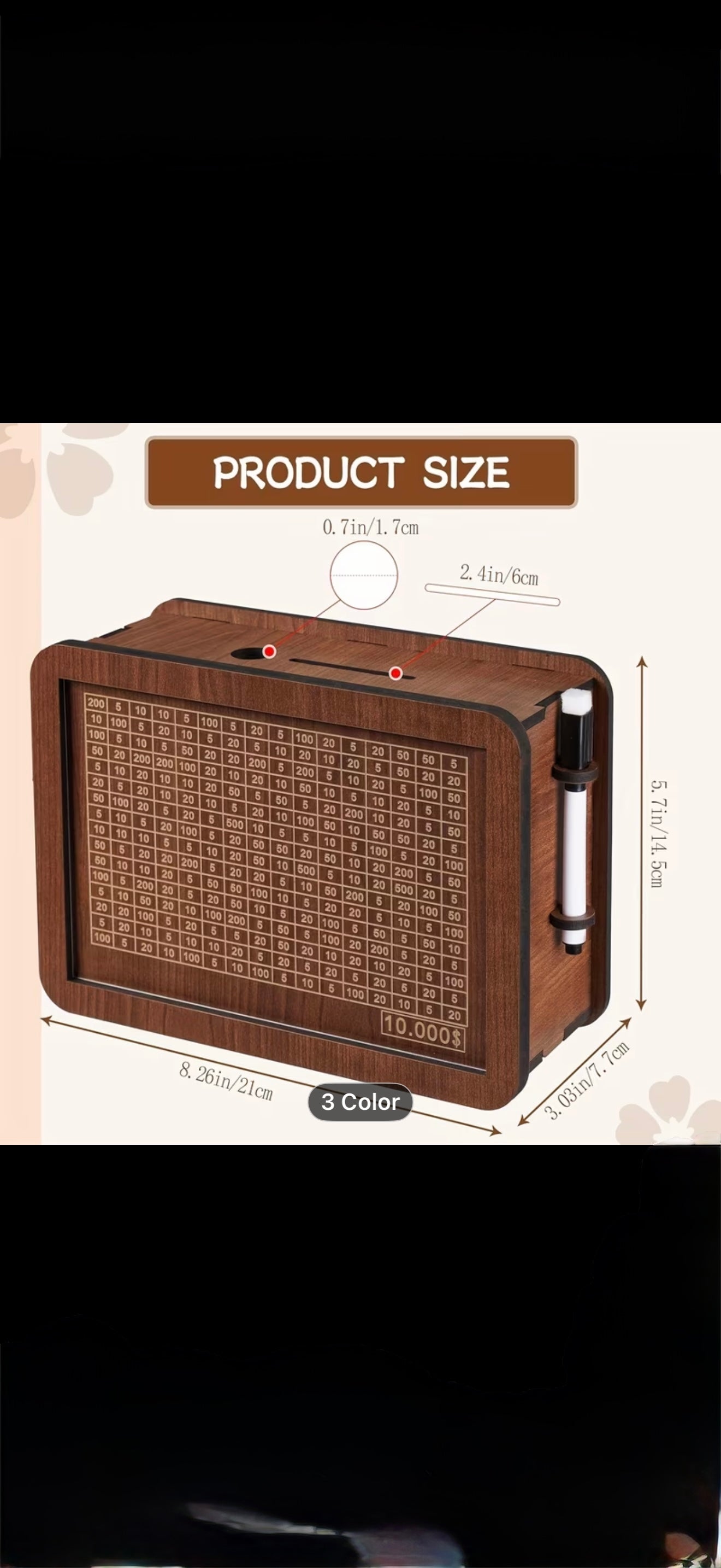 alcancía- reto de los 10.000k