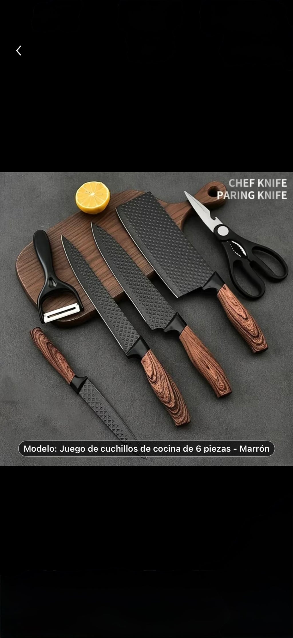 JUEGOS DE CUCHILLOS DE COCINA PROFESIONAL