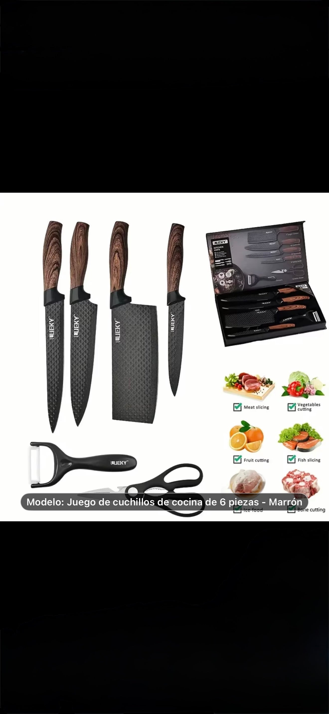 JUEGOS DE CUCHILLOS DE COCINA PROFESIONAL