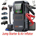 5000A Car Jump Starter with Air Compressor 150PSI Tire Inflator, Portable Battery Booster for Cars, Bike & Motorcycle