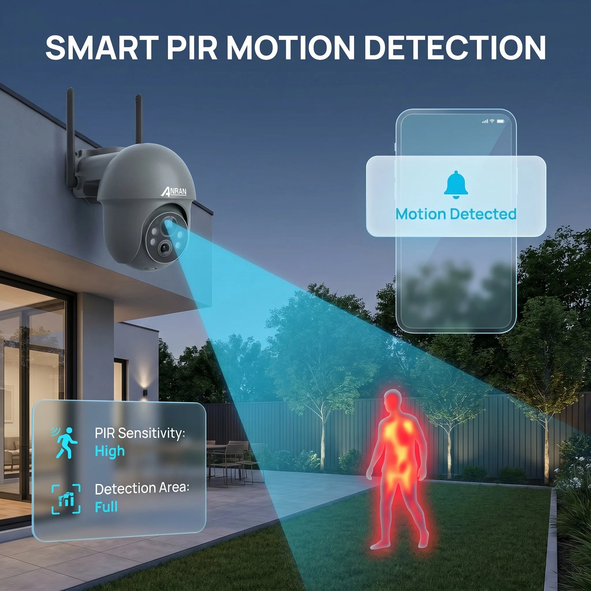CAMARA INTERPERIE WIFI 4K