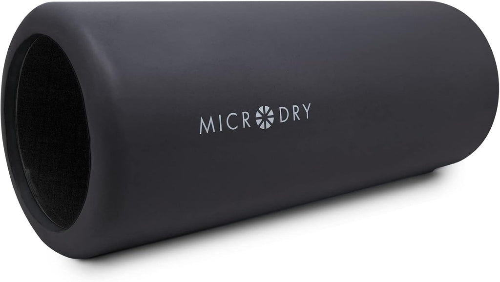 Deluxe Fitness Foam Back Roller for Muscle Relief, Roller for Yoga, Stretching, Deep Tissue Firm Massage & Trigger Point Release, Exercise Workout at Home or Gym, 13X5.3, Dark Grey