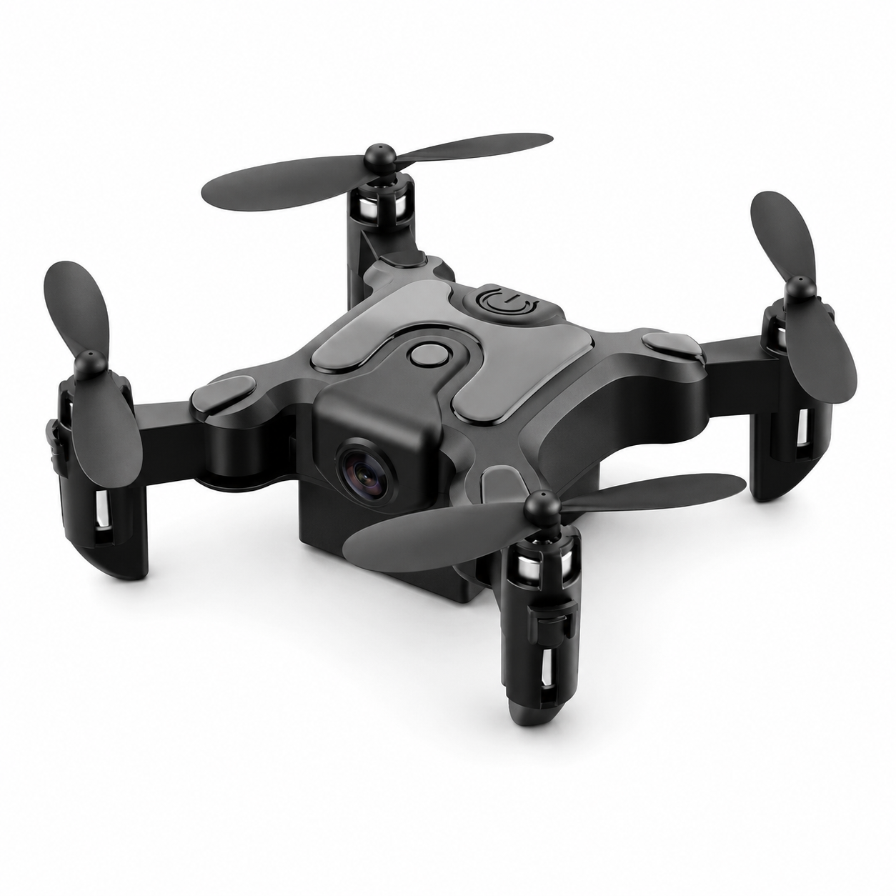 Mini Drone with 4K Camera & Six-Axis Stabilization Mini Shuttle Foldable FPV Drone | Small-Bodied Covert UAV One Key Take Off/Land, Headless Mode, Support 360° Roll