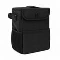 Storage Pockets Organizer Car Trash Can with Lid Auto Rear Seat Garbage Can Large Capacity Vehicle Storage Tool Trash Bin