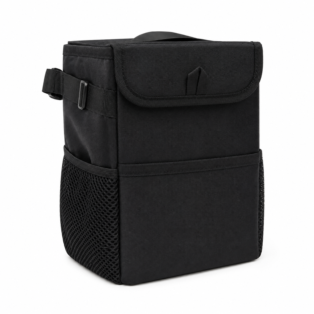 Storage Pockets Organizer Car Trash Can with Lid Auto Rear Seat Garbage Can Large Capacity Vehicle Storage Tool Trash Bin